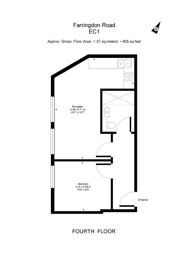Heinze Flat 402 - One Bedroom Fourth Floor Flat By City Living Londyn Zewnętrze zdjęcie